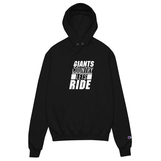 'GIANTS COUNTRY, LET'S RIDE!' Champion Hoodie
